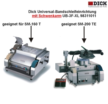 Dick Universal-Bandschleifeinrichtung mit Schwenkarm UB-3F-XL 98311011 *4574
