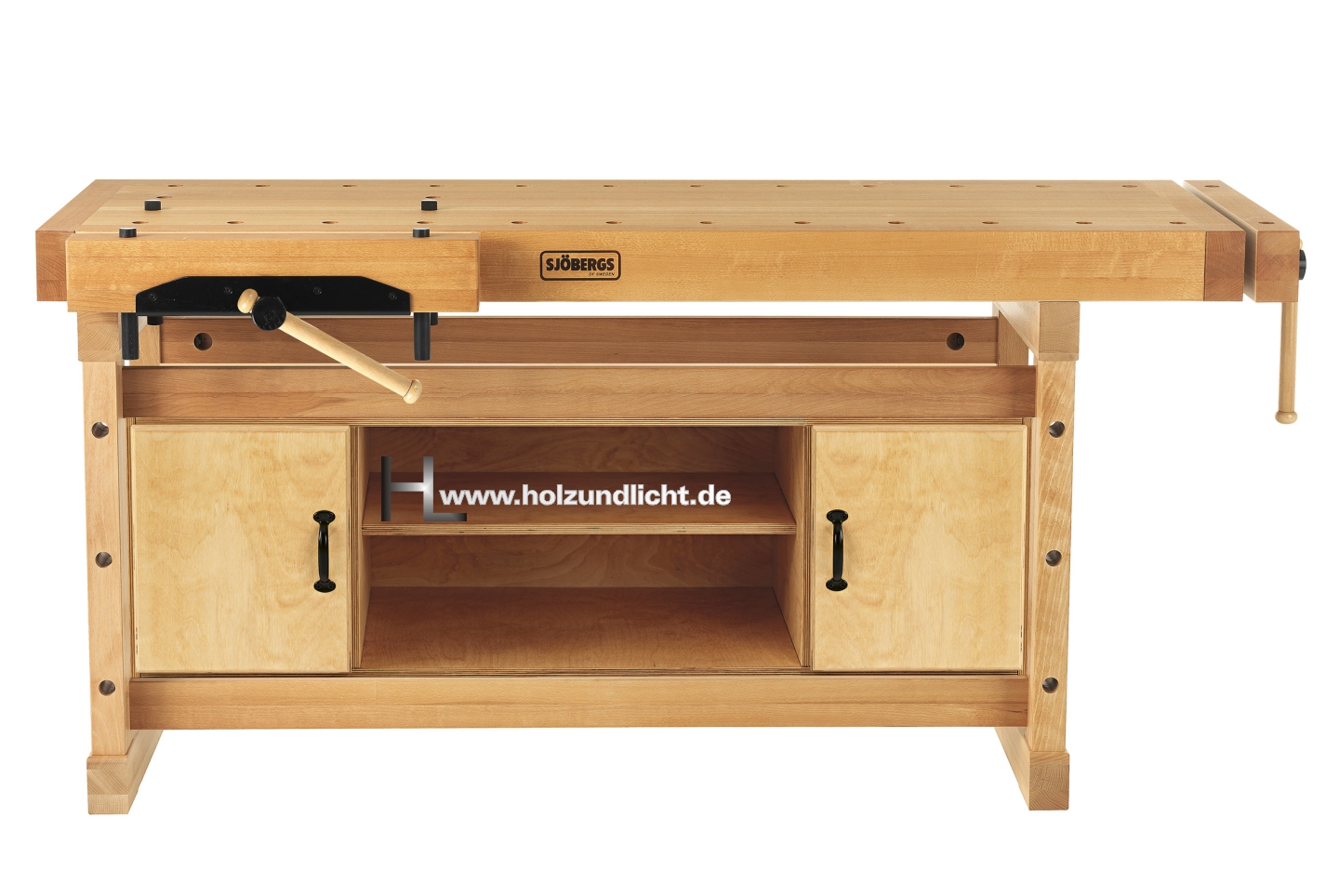 Onlineshop für Maschinen, Werkzeug, Holz- und Lichtwaren - Sjöbergs Hobelbank  ELITE 2000 mit Schrank SM08